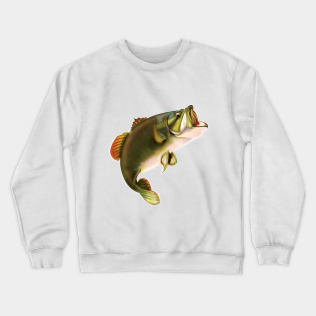 Carp Fish Crewneck Sweatshirt by nickemporium1